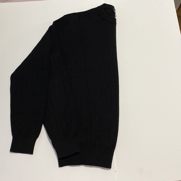 NWOT Boss By Hugo Boss Italian Made Black Sweater Size  S - Picture 10 of 12